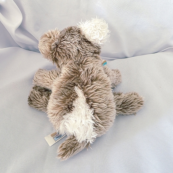 Animal Alley Terrier Dog Plush Stuffed Toy Striped Sock In Mouth 8 Inch 2000 - Picture 7 of 10